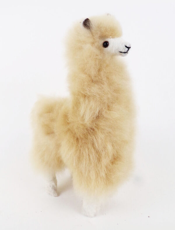 Unique 10 Inches Height stuffed animal plush alpaca suri fur - Image 7