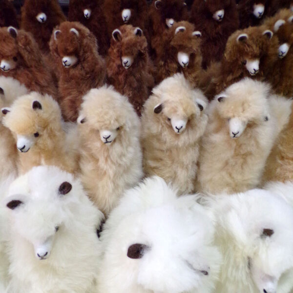 Unique 12" Inches Height stuffed animal plush alpaca suri fur - Image 8