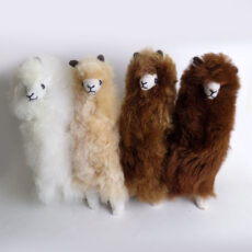 Unique 12″ Inches Height stuffed animal plush alpaca suri fur