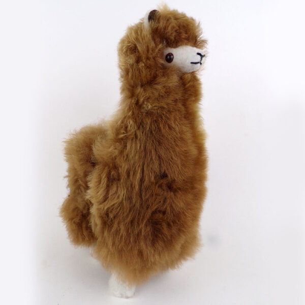 Unique 12" Inches Height stuffed animal plush alpaca suri fur - Image 6