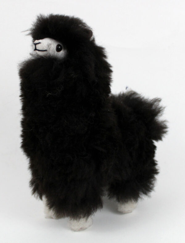 Unique 10 Inches Height stuffed animal plush alpaca suri fur - Image 3