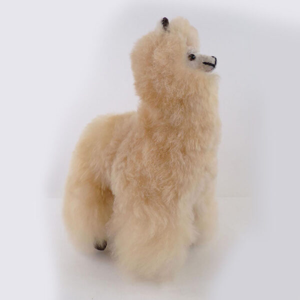 Unique 12" Inches Height stuffed animal plush alpaca suri fur - Image 3