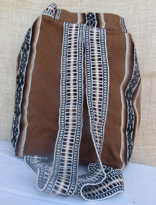 Backpack Woven Textiles Travelers Daypack Carry on Bag for Students - Image 3