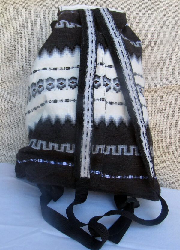 Backpack Woven Textiles Travelers Daypack Carry on Bag for Students - Image 3
