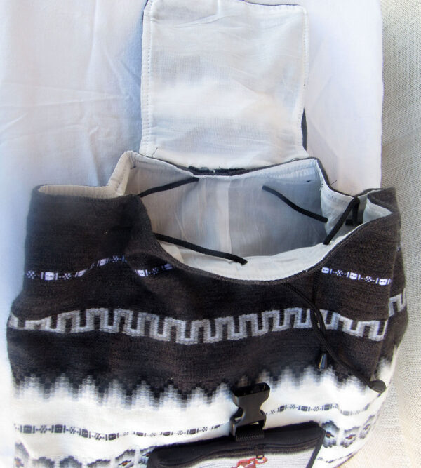 Backpack Woven Textiles Travelers Daypack Carry on Bag for Students - Image 4
