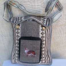 Peruvian bag handmade woven textiles ethically sourced shoulder bag purse travel multicolor