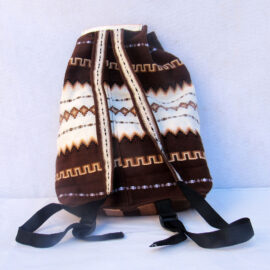 Travel bag, mountain wildlife goat design
